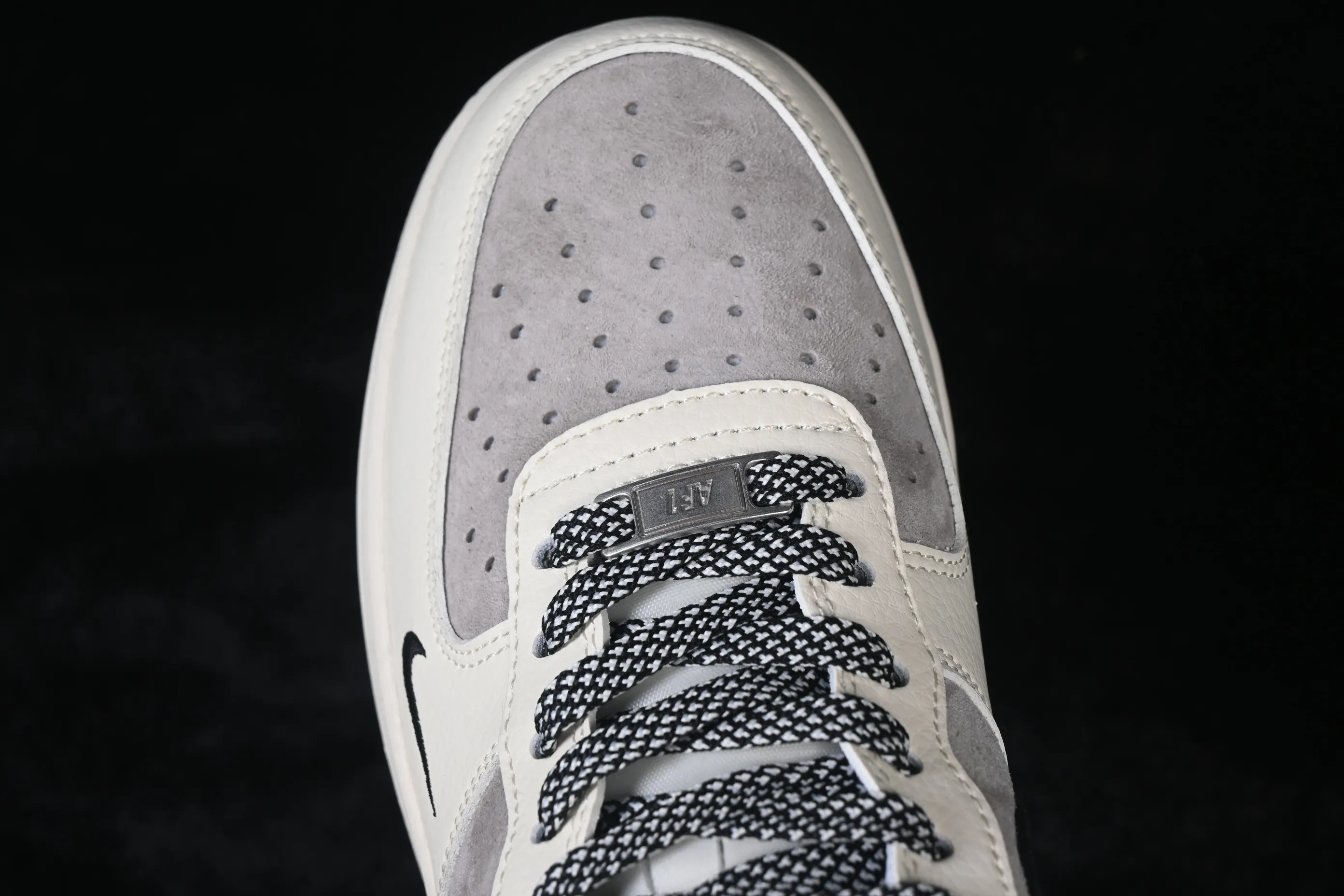 All categories Nk Air Force 1 Air Force series Nk Air Force 1 Low Air Force low-top Nike Air Force 1'07 Low Stussy co-branded white gray black Air Force 1 low-top casual sneakers XD9314-617